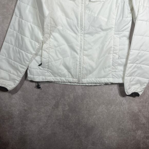 Flylow Piper Jacket Women Medium White Quarter Zip Puffer Insulated Pullover Ski - Picture 3 of 10